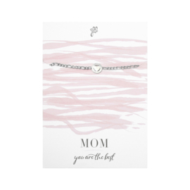 Armband wenskaart| Mom You are the best