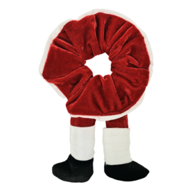 Foute Kerst Scrunchie Santa