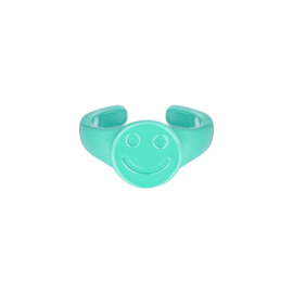 Candy Ring Smiley| Turquiose