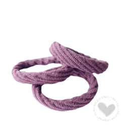 Haarelastiek Knitted | Purple