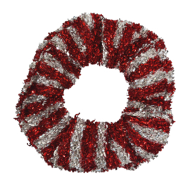 Foute Kerst Scrunchie Candy Cane