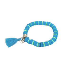 Armbandje Color Kids♡ Aqua Zebra