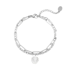 Armband Leaves | Zilver