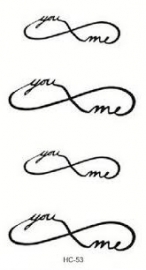 Infinity Tattoo You & Me