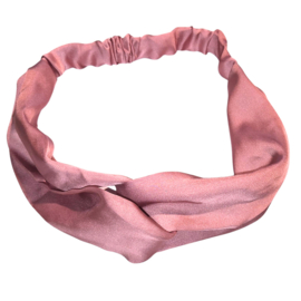 Haarband Silk Cross | Pink