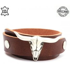 Armband Overlap Buffalo Brown