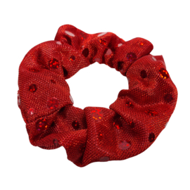 Party Scrunchie Sparkle | Red