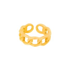 Candy Ring Schakel| Yellow