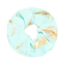 Scrunchie Golden Feather | Mint