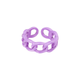 Candy Ring Schakel| Lila