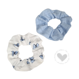 Scrunchie Butterfly |Baby Blue