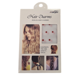 "Iron In" Hair Charms