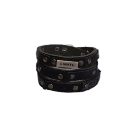 LMNTL |  Armband Wrap Studs | Black