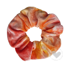 Scrunchie Tie Dye | Orange