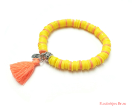 Armbandje Color Kids♡ Yellow Zebra