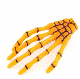 Halloween Haarclip Zombie Oranje