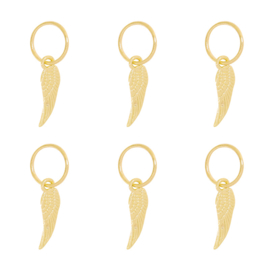Hair ring Wings| Goud
