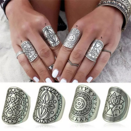 Ring Set | Tibet  (S/M)