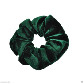 Velvet Scrunchie Green