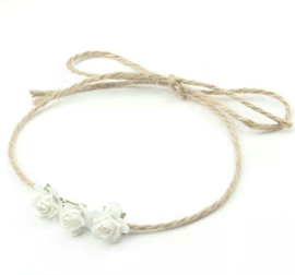 Newborn Hoofdbandje Rope Rose