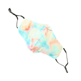 Mondkapje Tie Dye | Turquiose