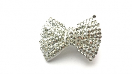 Bow Strass zilver