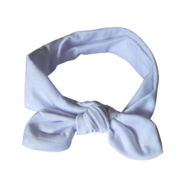 Haarband Classic Bow Wit