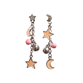 KidZ oorbellen Moon & Stars