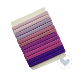 Haarelastiek Soft Mix | Purple