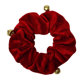 Kerst Scrunchie Jingle Bells | Red