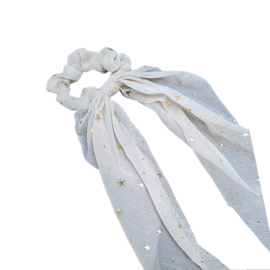 Scrunchie Scarf | Golden Stars