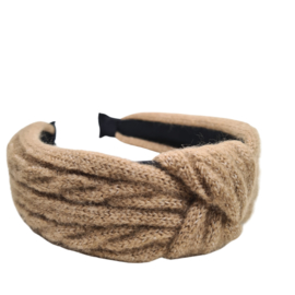 Haarband Knitted | Khaki