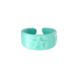 Candy Ring Sterren| Mint