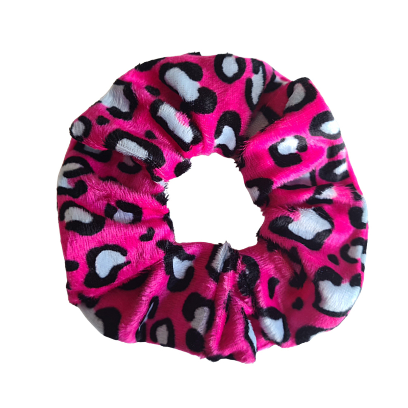 KidZ Scrunchie Wild Life | Bright Pink