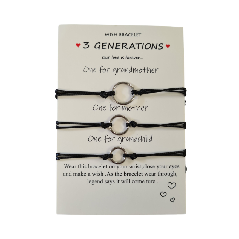 Armbandjes | 3 generaties