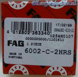 6002-2RS FAG