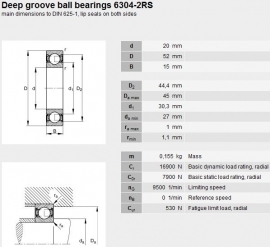 6304-2RS FAG