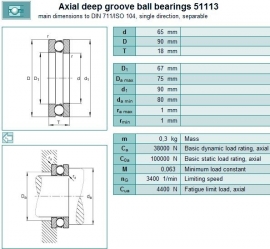 51113 SKF