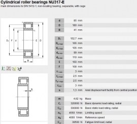 NU317 SKF