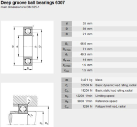 6307/C3 SKF