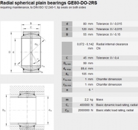 GE80DO-2RS Elges