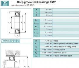 6312 SKF
