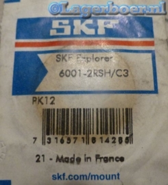 6001-2RS/C3 SKF