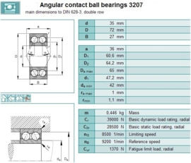 3207-A/C3 SKF