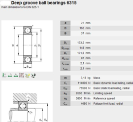 6315/C3 SKF