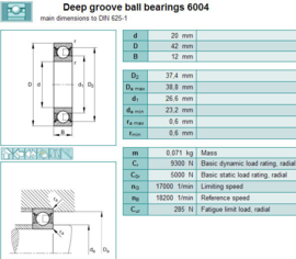 6004-TH/C3 SKF