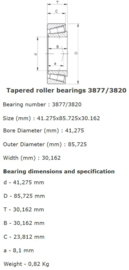 3877-3820 Timken