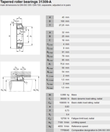 31309-J2/QCL7C SKF