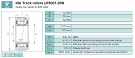 LR5001-2RS in RVS SLR5001-2RS NTR