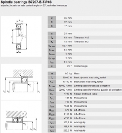 7207-ACDGA/P4A SKF